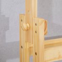 Ver imagem 4 de Escrivaninha Mesa de Desenho Olivia em Madeira Maciça Natural Idimex