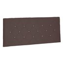 Ver imagem 1 de Cabeceira Painel Solteiro 0,90m Tânia Suede Marrom Café