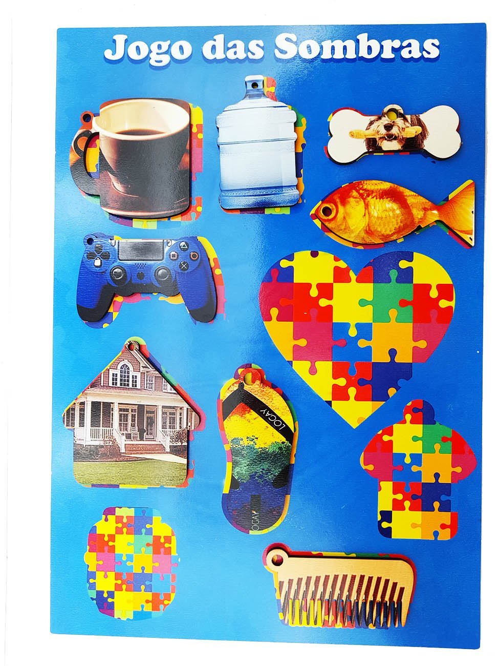 Kit Especial Jogos Educativos Cogntivos para Autistas - Combo 6 - Coleção TEA & AMOR - 3