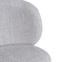 Ver mais imagens de Cadeira Estofada Liana 50 Cm X 49 Cm Cinza