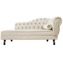 Ver imagem 6 de Kit Diva Recamier Juliana 160cm Lado Esquerdo e 02 Poltronas Classic Suede Bege - Amarena Móveis