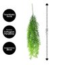 Jogo 2 Folhagens Pendente Artificial Verde Frescor 88cm - Mc Flores - 4