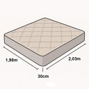 Ver imagem 4 de Lençol de Baixo Minimal King Avulso com Elástico 01 Peça Malha 100% Algodão - Bege