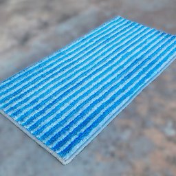 Tapete Decoração Azul Textura Relevo 050x100 - 5