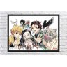 Quadro Anime Demon Slayer Desenho Com Moldura G02 - 3
