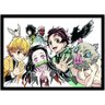 Quadro Anime Demon Slayer Desenho Com Moldura G02 - 1