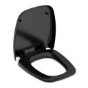 Ver imagem 4 de Assento Sanitário Polipropileno Soft Close Fit Preto Celite