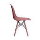 Ver imagem 4 de Conjunto 4 Cadeiras Eames Pp Opala Rosa Pés em Polipropileno