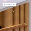 Ver imagem 7 de Rack com Painel Ripado para TV até 65 Polegadas MDF 179cm x 244,5cm New Panorama Marrom Cumaru/Opala