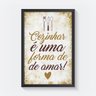 Quadro Para Cozinha Moderna Decorativo Para Família Moldura - 2