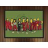 Quadro La Casa De Papel Simpsons Desenho Com Moldura G01 - 4