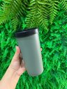 Ver imagem 5 de Copo com Tampa Nutri Coza 500ml - Verde Militar e Preto
