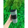 Copo com Tampa Nutri Coza 500ml - Verde Militar e Preto - 4