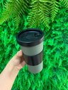 Ver imagem 2 de Copo com Tampa Nutri Coza 500ml - Verde Militar e Preto