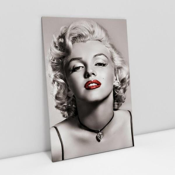 Quadro Marilyn Monroe Diva Pop Decorativo Moderno Para Sala ...