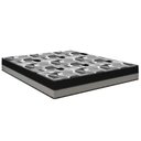 Ver imagem 1 de Colchão Viúva Ortobom ISO Double Face EPS Espumas D28 e D33 Cinza/Preto 128X188X20