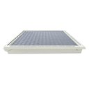 Ver imagem 2 de Tampa Casa Máquina Piscina com Rebaixo Gaveta Bege 95x95cm