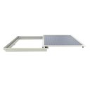 Ver imagem 4 de Tampa Casa Máquina Piscina com Rebaixo Gaveta Bege 95x95cm