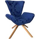 Ver imagem 2 de Poltrona Elegance Base Giratória em Jacquard