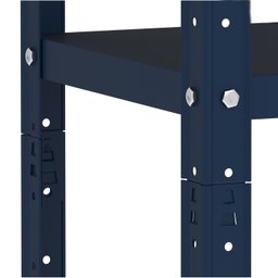 ESTANTE DE AÇO 175X92X30 5 PRAT. C/ REFORÇO PANDIN - AZUL DEL REY EP-5AR-VU-175 - 5