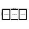 Kit 3 Quadros Decorativos 27x36cm Frase Filme Rocky Balboa - 3