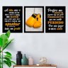 Kit 3 Quadros Decorativos 27x36cm Frase Filme Rocky Balboa - 2