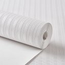 Ver imagem 1 de PAPEL DE PAREDE IMPORTADO CINZA CLARO ACETINADO LISTRADO