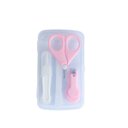 Ver imagem 2 de Kit Manicure Higiene do Bebê com Estojo Transparente Color Baby Rosa