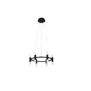 Ver imagem 1 de Pendente Genova Preto 48cm Led 36w 4000k Bivolt Paris Luz