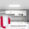 Painel de Led Plafon Sobrepor 60x30 36w Retangular Branco Frio - 6