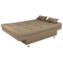 Ver imagem 4 de Sofá Cama Salomé Veludo Cappuccino E434 - Matrix