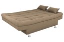 Ver imagem 4 de Sofá Cama Salomé Veludo Cappuccino E434 - Matrix