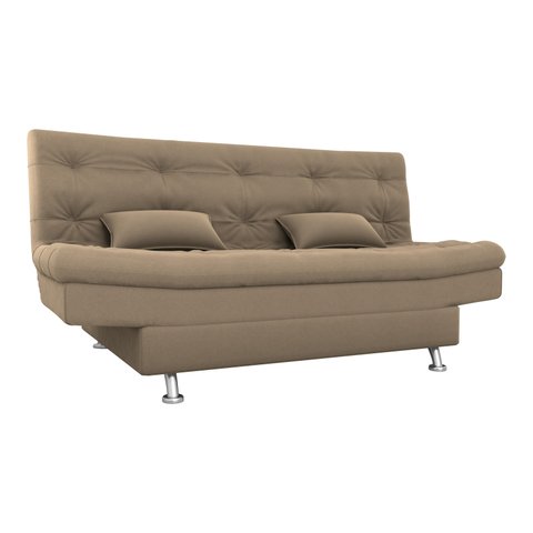 Sofá Cama Salomé Veludo Cappuccino E434 - Matrix