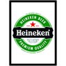 Quadro Decorativo Cerveja Heineken Rustico Bar Churrasco G03 - 1