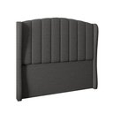 Ver imagem 1 de Cabeceira para Cama Box Casal 140 Cm Angel Linho Cinza I02 - D'Rossi