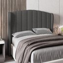 Ver imagem 5 de Cabeceira para Cama Box Casal 140 Cm Angel Linho Cinza I02 - D'Rossi