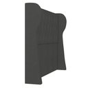 Ver imagem 7 de Cabeceira Casal Queen Cama Box 160cm Malva I02 Veludo Chumbo - Mpozenato