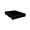 Cama Box Casal Sintético Preto com Colchão Espuma D33 Marrocos 30cm - 3