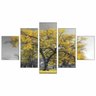 Quadro Arvore Amarela Decorativo 160X80 - 1