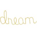 Ver imagem 1 de Letreiro Decorativo Dream em Metal 15cmx39cm Mart Collection