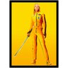 Quadro Kill Bill Quentin Tarantino Cinema Filmes Moldura G03 - 1