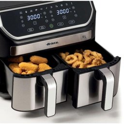 Fritadeira Air Fryer Dupla 9 Litros 2100w 220v Ariete Preta - 5