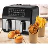 Fritadeira Air Fryer Dupla 9 Litros 2100w 220v Ariete Preta - 6