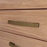 Guarda Roupa Cravo 4 Portas e 3 Gavetas com Cama Jequitibá Brilho - Henn - 6