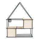 Ver imagem 1 de Cachepô House Metal Madeira Urban