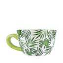 Ver imagem 3 de Cachepot Cerâmica Caneca Cup Green Leaves Urban