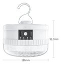 Ver imagem 7 de Luminária para Barraca Carisma Recarregável - 4 Níveis, Usb + Pilhas Aaa/18650, Branca