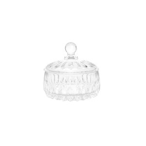 Potiche Decorativo de Cristal Louise 14cm X 14cm - Wolff