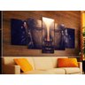 Quadro Decorativo 129X63 Sala Quarto Buda Moderno - 4