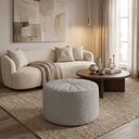 Ver imagem 7 de Puff Decorativo Eron 73x73 cm Pes Fixos Boucle Tce 1018 Moll